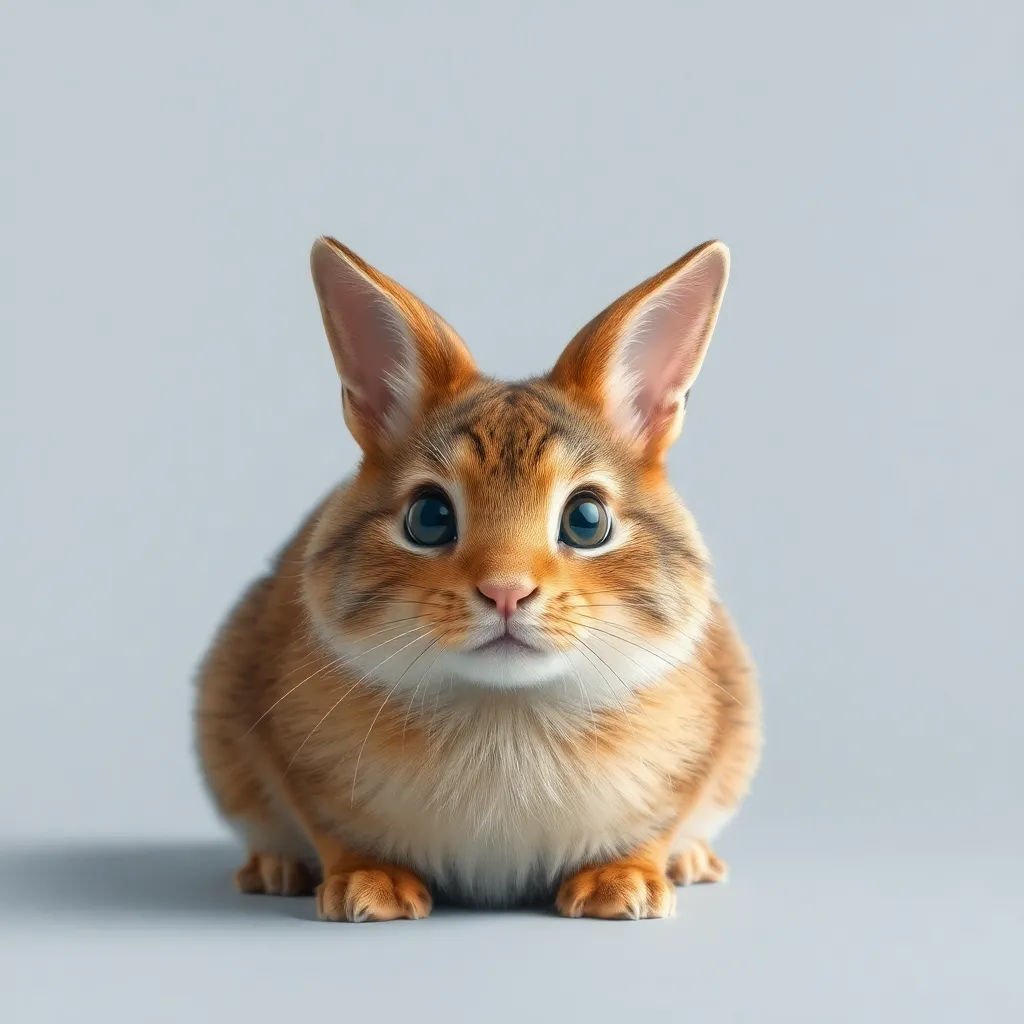 Cat rabbit hybrid animal