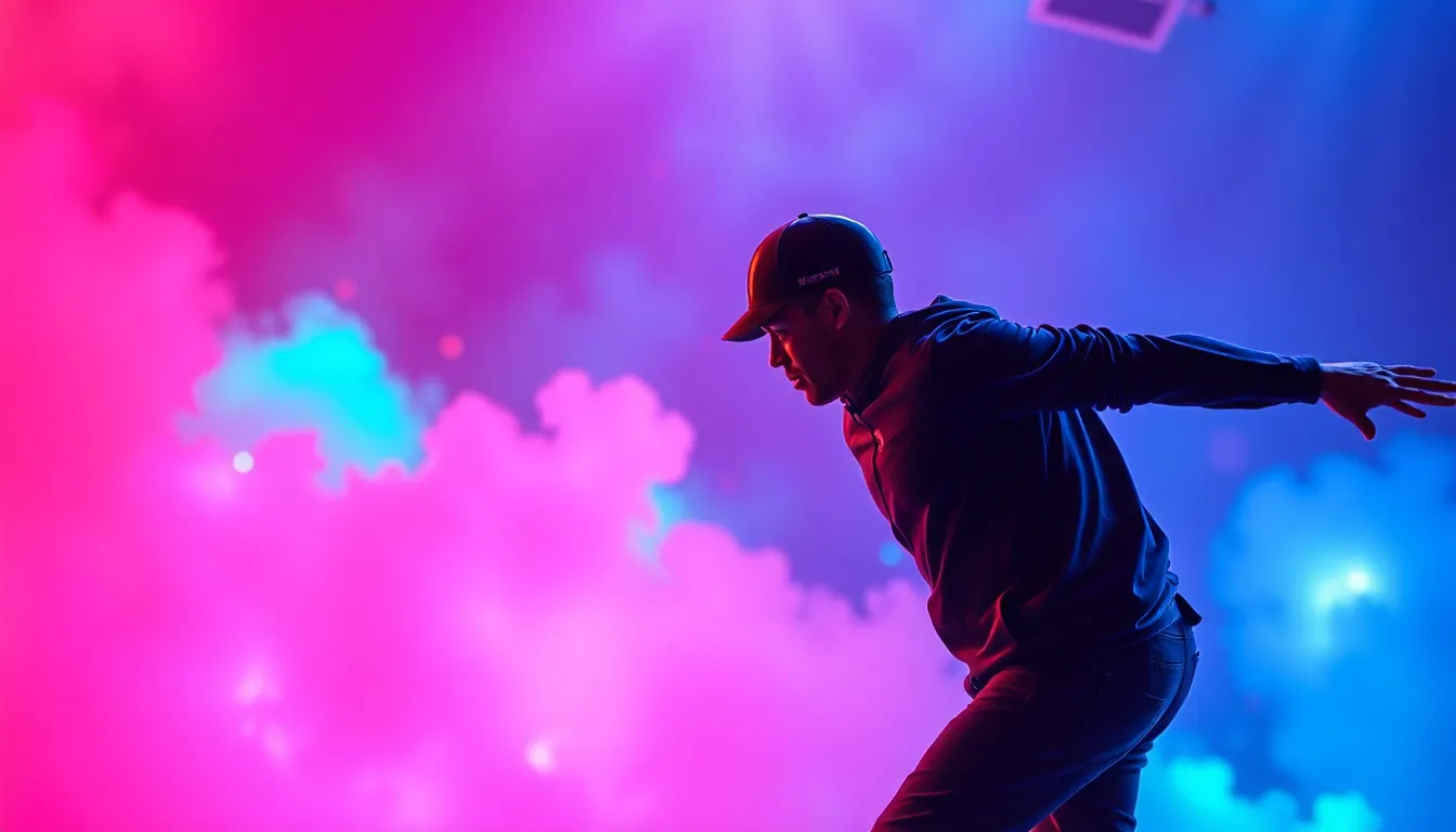 Vibrant and dynamic showcase of everything