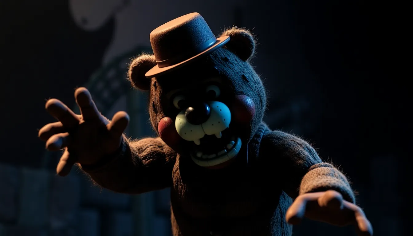 Freddy Fazbear jumpscare