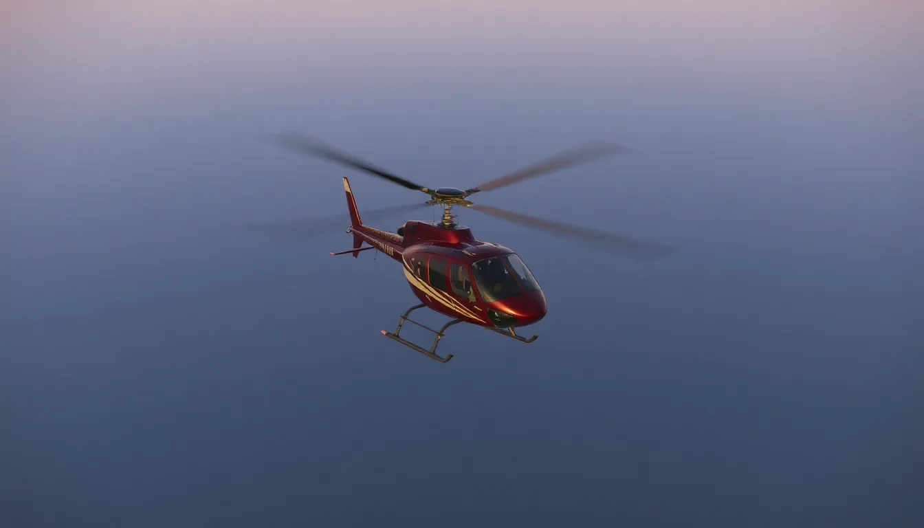 Grand Theft Auto 5 helicopter flight
