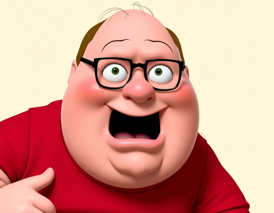 Peter Griffin funny face