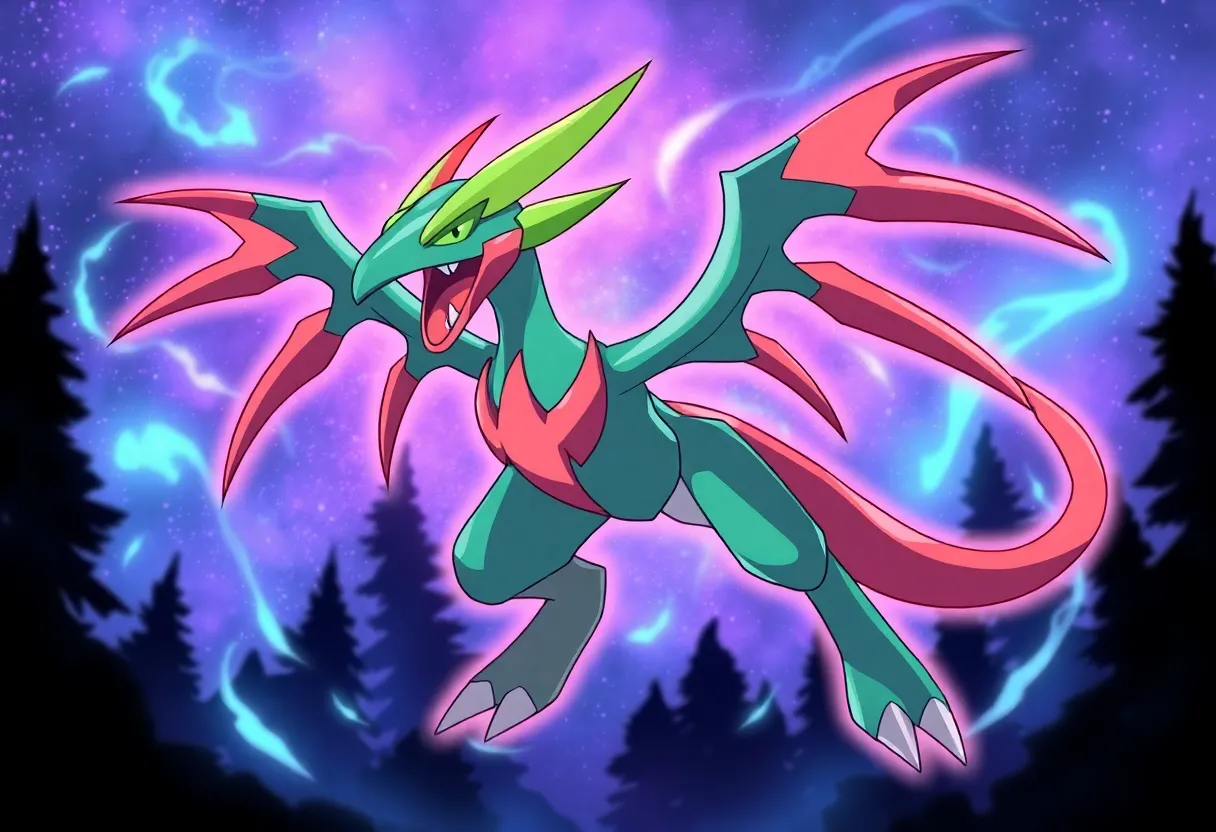 Rayquaza from Pokemon Emerald