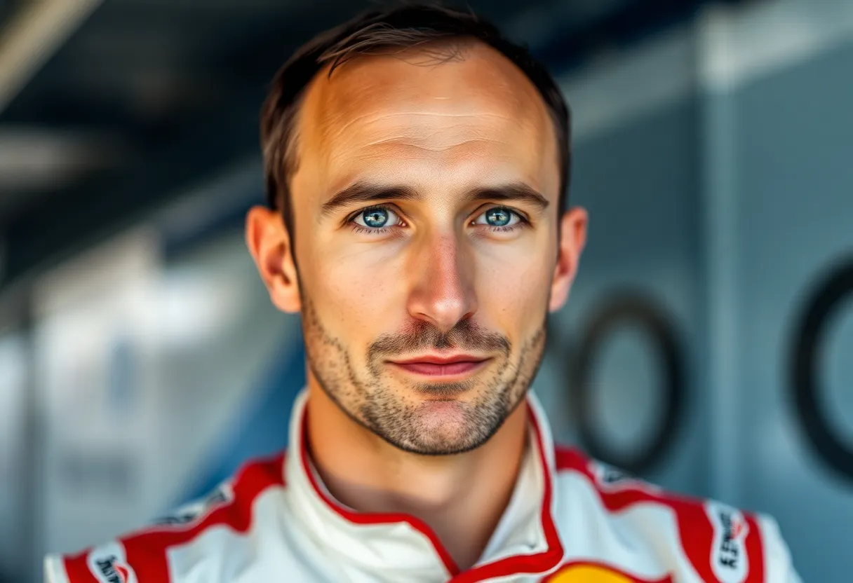 Robert Kubica portrait