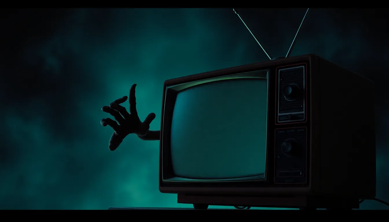 Scariest analog horror TV static