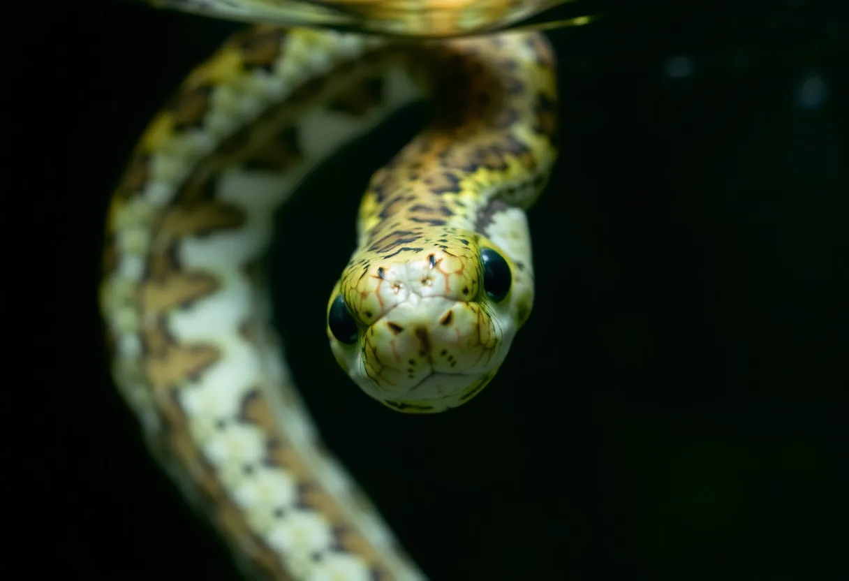 Snake's quench bot upside down